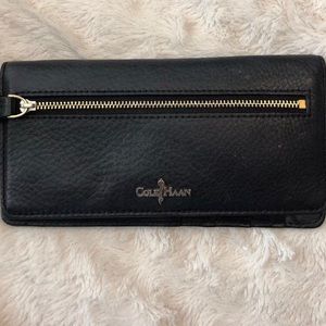 Cole Haan Black Leather Wallet